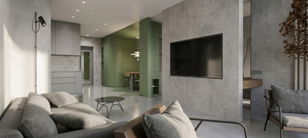Квартира ЖК "Фьорд", 53 м2